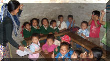 Kindergarten in Nepal