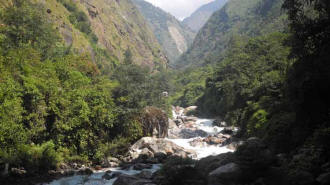 Kanchanjunga Lodge-Trekking nach Ghunsa (3.415 m)