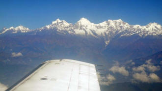 Mountain Fligt nach Pokhara - Nepal