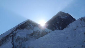Sonnenaufgang mit Everest - Aufstieg zun Kala Pattar
