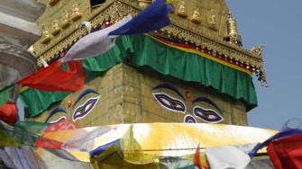 Swyambunath Stupa, Kathmandu, Nepal